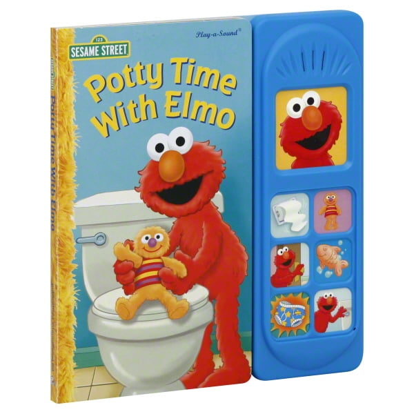 Sesame Street Potty Time with Elmo Sound Book - Walmart.com - Walmart.com
