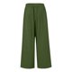 thumbnail image 3 of WILLBEST Pantalones Casuales de Verano para Mujer, de Lino, de Cintura Alta, con Cordón, Pierna Ancha, Cómodos y con Bolsillos para Viajar y Relajarse. Grande, 3 of 4