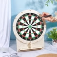 thumbnail image 3 of Wooden Tabletop Spinning Prize Wheel Game with Stand Blanched Almond 4.4x2.5x0.2cm for DIY, 3 of 5