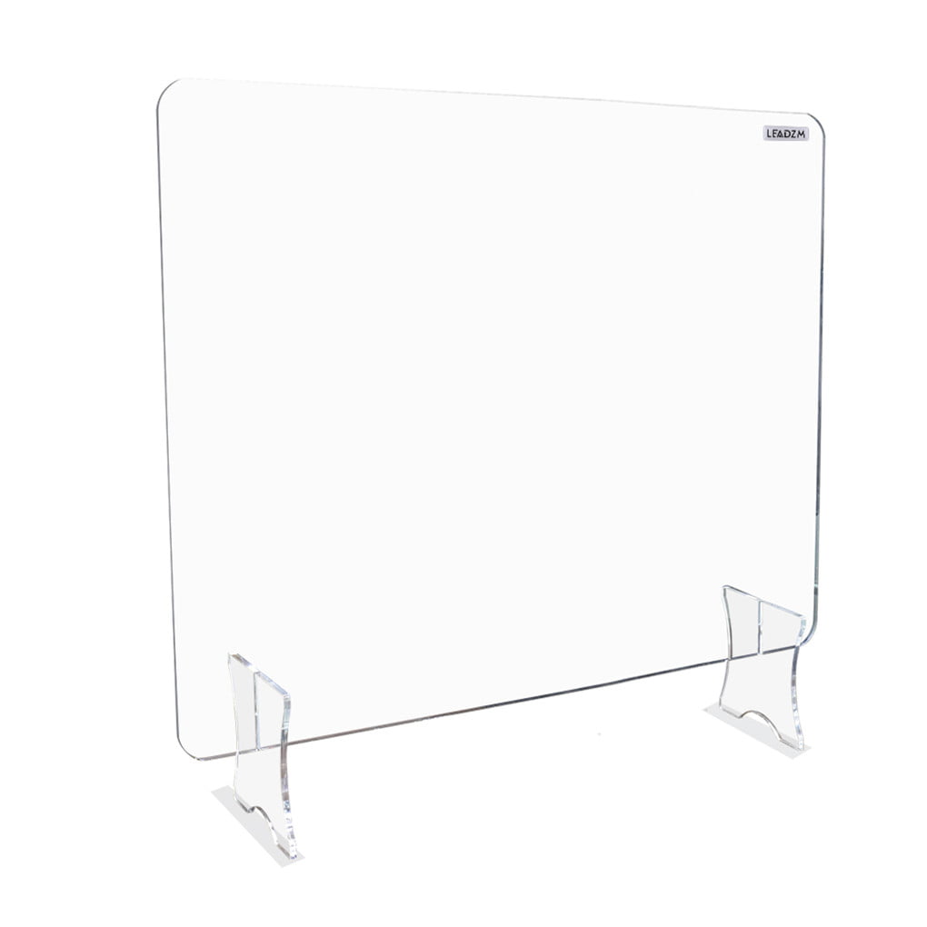 Sneeze Table Guard Protective Shield 24-60" x 24" for Store Office Salon School 