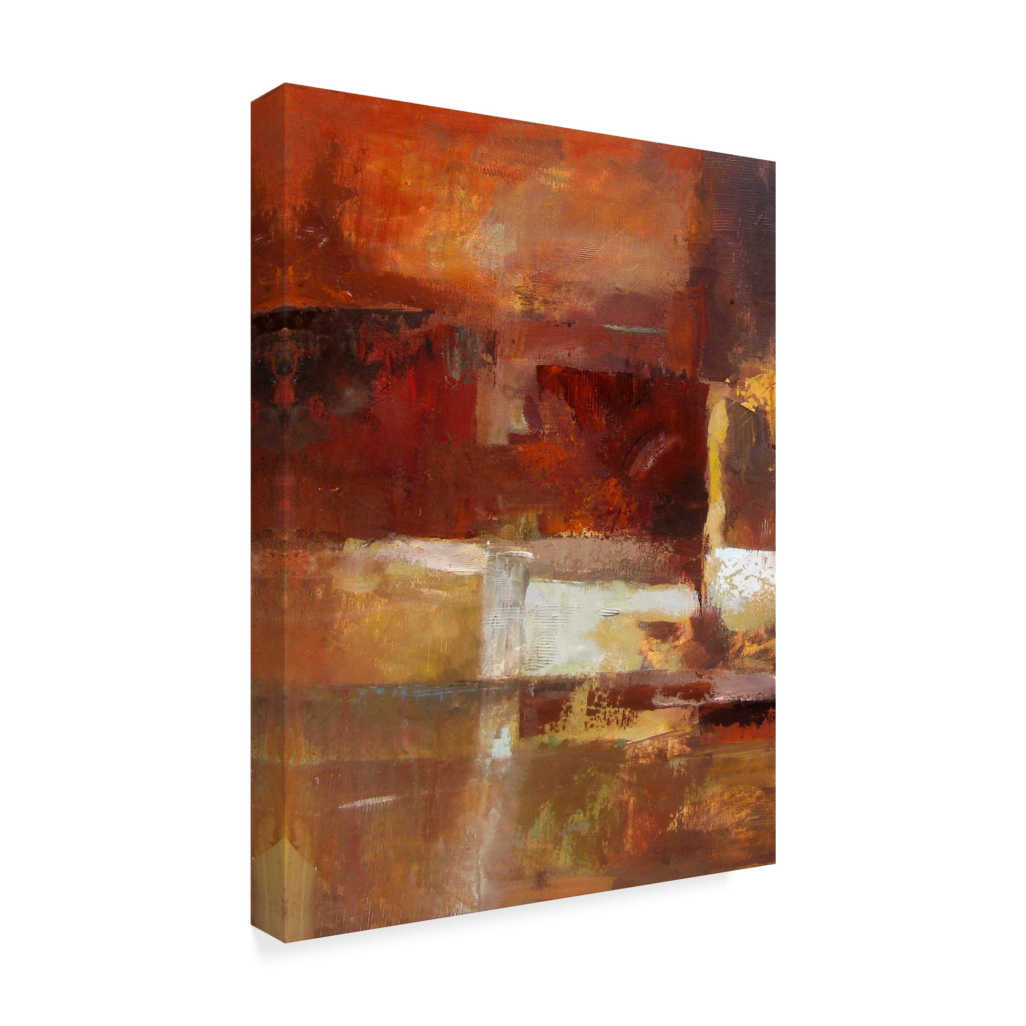 Trademark Fine Art 'Earth Tones I' Canvas Art by Marietta Cohen