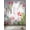 Rose Red, variant on Pink Flamingos Sheer Curtains 54 Inch Length 2 Panels Set, Summer Tropical Flowers Cactus Wooden Voile Window Treatment Rod Pocket Short Kitchen Curtains Drapes for Bedroom 52"x54"x2