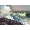 thumbnail image 3 of Homer, Winslow 18x13 Black Modern Framed Museum Art Print Titled - Northeaster, 3 of 5