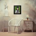 thumbnail image 4 of Manet, Edouard 12x14 Black Modern Framed Museum Art Print Titled - Portrait of a Woman with a Black Fichu, 4 of 5