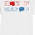 thumbnail image 3 of Rock 'Em Sock 'Em Robots - Knock His Block Off - Men's Short Sleeve Graphic T-Shirt, 3 of 5