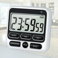 thumbnail image 4 of LCD Digital Screen Kitchen Timer Magnetic Cooking Countdown Alarm Sleep Clock, 4 of 12
