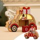 thumbnail image 1 of Fiudx Ofertas Flash Artículos En Oferta Calendario De Adviento Iluminado Con forma De Coche, Calendario De Cuenta Atrás De Navidad, Calendario De Madera De Navidad, 1 of 6