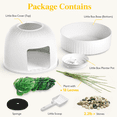 thumbnail image 4 of Norcho Hidden Cat Litter Box Enclosure, Plant Corner Furniture, White, 4 of 8