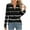 Black#2, variant on Xuniizn Blouses for Women, Floral Printed V Neck Long Sleeve Business Casual Tops, Soft Cozy Loose Dressy Work Blouses, S-2XL