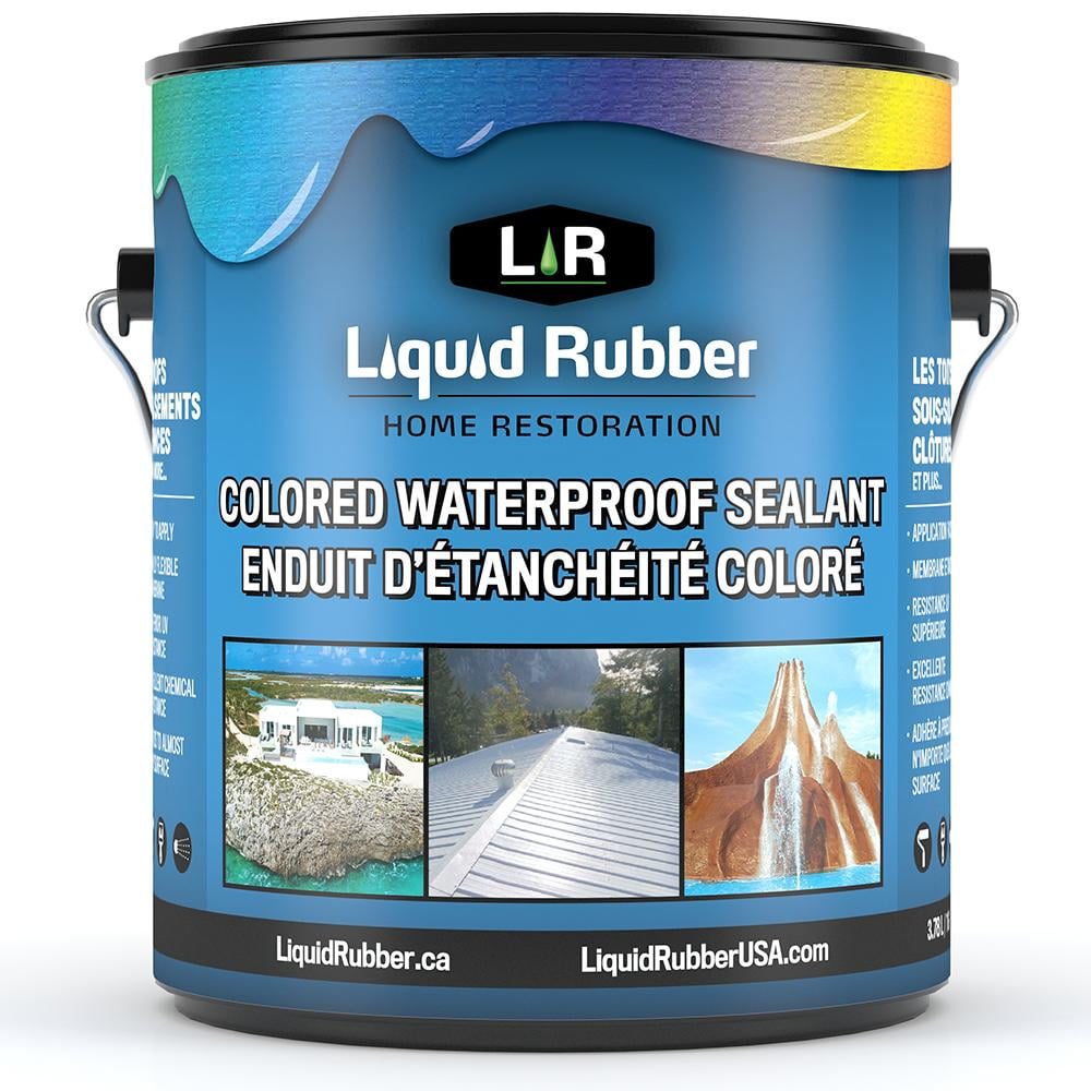 Liquid Rubber Cool Foot Deck And Dock Coating Easy To Apply Sealant Uv Resistant Non Toxic Pale Brown 1 Gallon Walmart Canada
