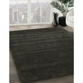 thumbnail image 2 of Ahgly Company Indoor Rectangle Contemporary Charcoal Black Abstract Area Rugs, 8' x 12', 2 of 6