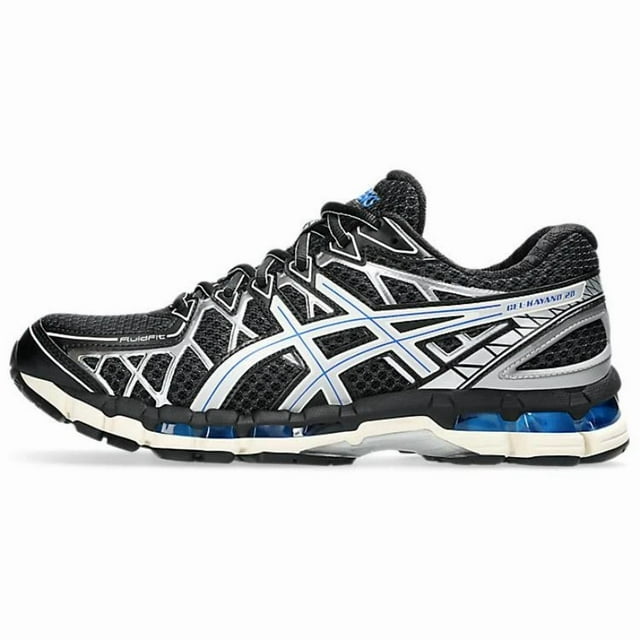 ASICS Gel Kayano 20 Black Silver Blue - 1203A388-001