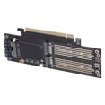 thumbnail image 4 of Tarjeta adaptadora JEYI M.2 NVMe a PCIE X4/X8/X16 NGFF MSATA convertidor de disipador de calor de expansión, 4 of 8