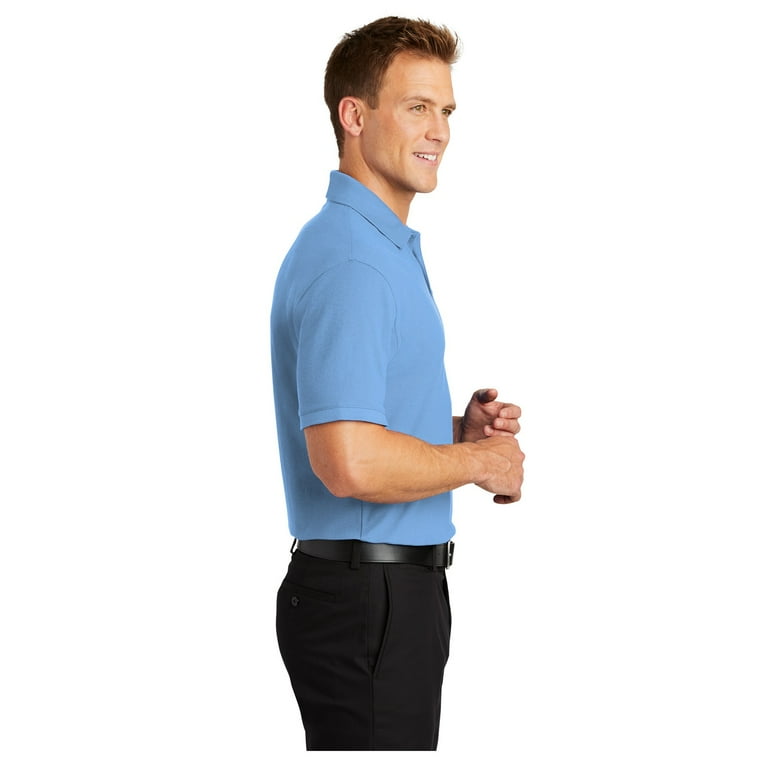 Port Authority Men's Adult Core Classic Pique Polo Shirt Port Authority Men's Adult Core Classic Pique Polo Shirt