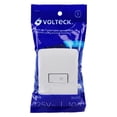 thumbnail image 2 of Placa CON INTERRUPTOR DE TIMBRE BLANCO VOLTECK 46465 PA-TI-IB, 2 of 2