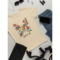 thumbnail image 3 of Butterflies Positive Quote T-Shirt Women -Image by Shutterstock, Female 5X-Large, 3 of 4