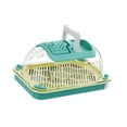thumbnail image 2 of LOVIVER Reptile Terrarium Portable Sturdy Habitat Cage for Terrapin Tortoise L, 2 of 8