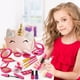 thumbnail image 3 of Kit de maquillaje simulado WESAYEE, monedero de juguete con forma de unicornio para niñas de 3 a 7 años, 3 of 7