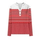 thumbnail image 5 of Ailaofu Womens Long Sleeve Tops Fall Button V Neck Graphic Shirts Dressy Casual Henley Tops Women Blouses, 5 of 5