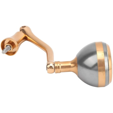 ZHAAGRJ Reel Handle Conversion Fishing Reel Parts Screw-in Reel Handle Aluminum Alloy Reel Handle Reel Handle Grip Strong for Outdoor(Large) CJB#5915