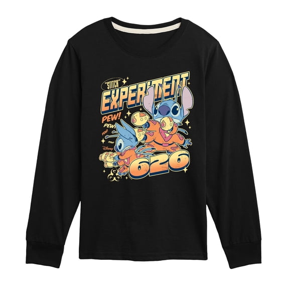 Lilo & Stitch - Experiment 626 Long Sleeve Graphic T-Shirt