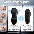 thumbnail image 3 of OrthoComfoot Women's Orthopedic Waterproof Hiking Boots for Outdoor Wear, 3 of 6