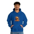 thumbnail image 6 of Pumpkin Skull Dot Day Unisex Heavy Blend™ Hooded Sweatshirt, 6 of 9