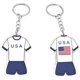 thumbnail image 1 of Yanonmyfd World Cup Keychain, 2026 World Cup Merchandise, 2 pcs for Football Enthusiasts, Team Pride Accessory with Keychains,White, 1 of 9