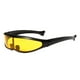 thumbnail image 2 of Gafas De Sol Jinwen De Visera De Cíclope Color Espejo Lente Marco Negro Amarillo, 2 of 6