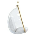 thumbnail image 5 of Modholic Scoop Hanging Chair With Stand, Gold, 5 of 5