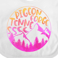 thumbnail image 4 of Inktastic Pigeon Forge, Tennessee- Mountains in Sunrise Colors Boys or Girls Baby Bib, 4 of 4
