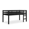 DHP Benson Junior Twin Loft Bed, Black