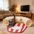 thumbnail image 5 of Jouet Interactif pour Chat, Rouleau Teaser pour Jeu Intérieur, Stimule l'Exercice et l'Ennui, 5 of 5
