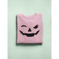 thumbnail image 3 of Evil Smile Halloween Graphic - Women's Sweatshirt, 3 of 4
