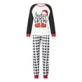 thumbnail image 2 of DuAnyozu Holiday Family Matching Pajamas Christmas Pjs Set Long Sleeve Tops Xmas Pajamas Pant Cute Family Jammies, 2 of 9