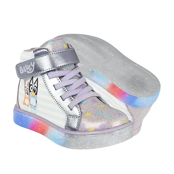 TENIS CASUALES NIÑA BLUEY 933535 SIMIPIEL MORADO 15-17
