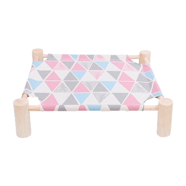 Cuna Elevada Para Mascotas, Cama Para Gatos, Perros, Lona, Verano, Transpirable, Desmontable, Gatito Elevado, Nido Para Cachorros, Cama, Suministros Para Mascotas matsuzay PT002593-03
