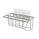 thumbnail image 1 of Soporte De Esponja Para Fregadero 3 En 1 Con Ganchos Adhesivos Organizador De Almacenamiento De Acero Inoxidable Escurridor Para Utensilios De Cocina Yuarrent HA036335-00, 1 of 6