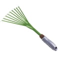 thumbnail image 1 of Nine Teeth Grass Rake broom fan broom rake garden tool Home Garden Small Grip Hand Rake Leaf Broom Lightweight Ergonomic Grip Non Slip Handle, 1 of 6