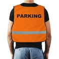 thumbnail image 3 of Swanson Christian Supply 44101 Safety Vest Parking Extra Large Orange, 3 of 5