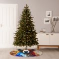 thumbnail image 6 of Balery Colorful Art Dog Printed Christmas Tree Skirt , Merry Christmas Party Christmas Tree Decoration,Adjustable Tree Skirt-30", 6 of 6