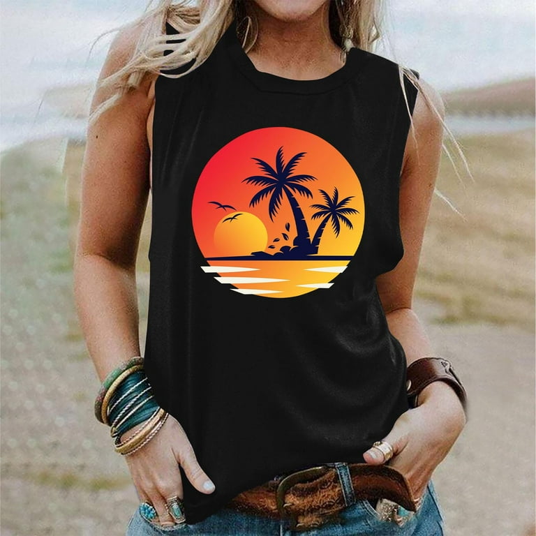 Vacation shop tank tops