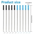 thumbnail image 3 of 1 Mm Ballpoint Ink Twist Pen Refills, 10 Pcs Medium Point Metal Smooth Writing Replaceable Ink Refill for Office Workers, Business Professionals Daily Writing & Signature Use, 3 of 9