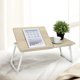 thumbnail image 1 of Mesa Plegable Pequeña, Mesa de Centro de Madera HOMEMAKE FURNITURE Beige, 1 of 6