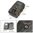 thumbnail image 1 of Trail 1080P Trail Camera 16MP Wildlife Scouting Camera Tracking Camera with 2.0 Inch TFT Color Screen 0.8s Trigger Time Supports Infrared Night Vision Motion Activated IP66, 1 of 7