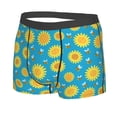 thumbnail image 5 of Goofa Bee Sunflower Printed Men's Boxer Briefs Underwear, Moisture-Wicking Underwear, Trunk,Soft and Breathable Cotton Underwear-XX-Large, 5 of 9
