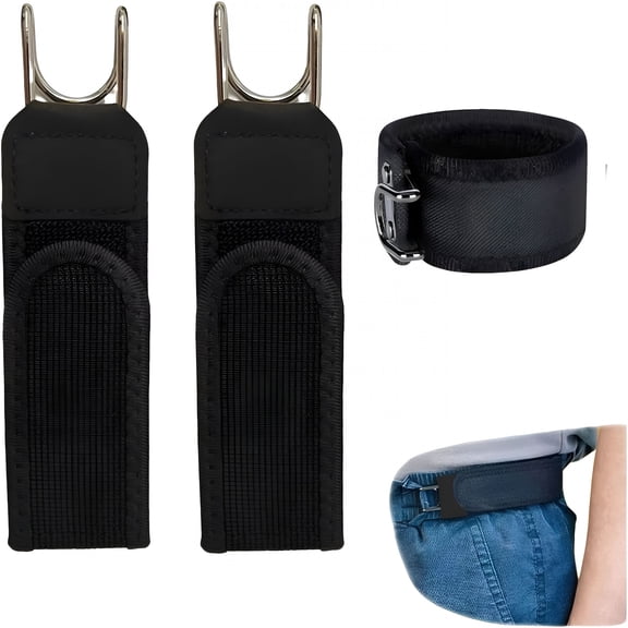 TELOLY No Belts for Men, Metal Hook Elastic Belt, Unisex -Less Invisible Waist Belts for Work&Edc less Belt