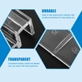 thumbnail image 4 of WEUVEB 3Pack Acrylic Aquarium Lid Handle Square Shape Fish Tank Cover Support, 4 of 6