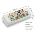thumbnail image 2 of Peanuts Estuche Rígido para Gafas de Cuero PU Protector con Forro de Felpa Premium Suave para Hombres y Mujeres, 2 of 6