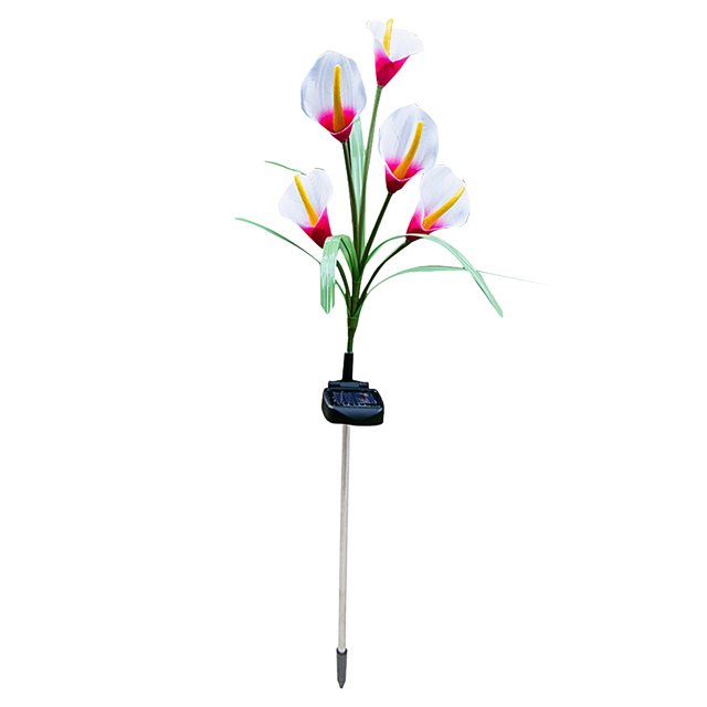 Xihbxyly Lámpara de Herradura con 5 Led, Diseño de Alambre de Hierro Flexible, Ip65 a Prueba de Agua, Iluminación Nocturna Automática, Decoración de Jardín Exterior, Batería Recargable, Funcionamient
